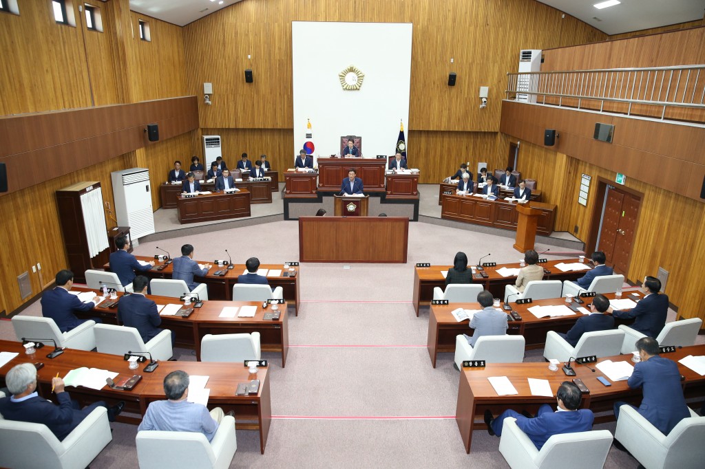235회 임시회 2차본회의 사진