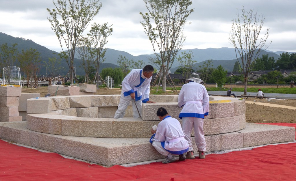 첨성대 축조 재현