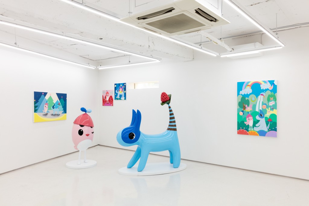 홍지민 작가의 조각 작품