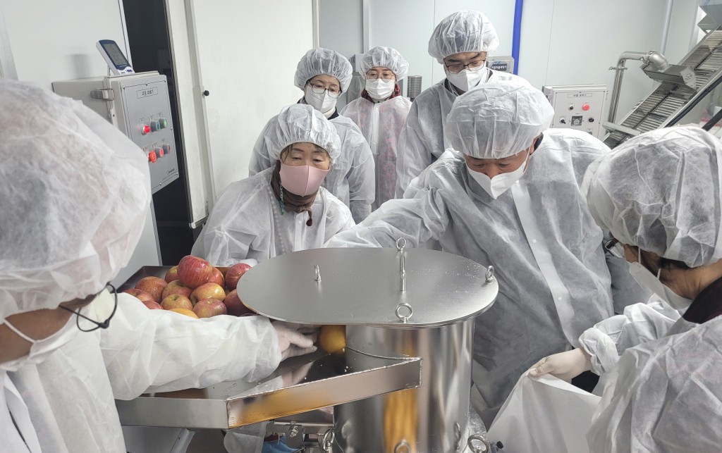 2. 경주시, 농산물 가공 심화교육 실시
