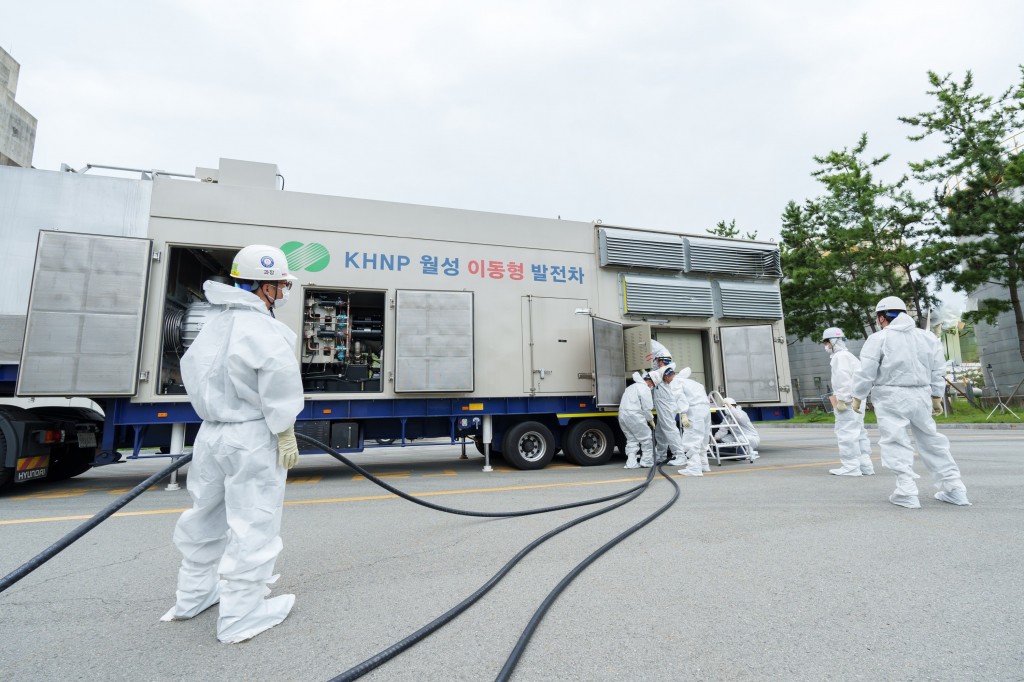 사진5. 이동형발전차