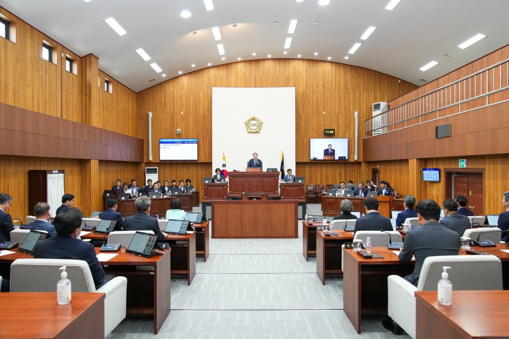 제277회 경주시의회 임시회 제1차 본회의사진