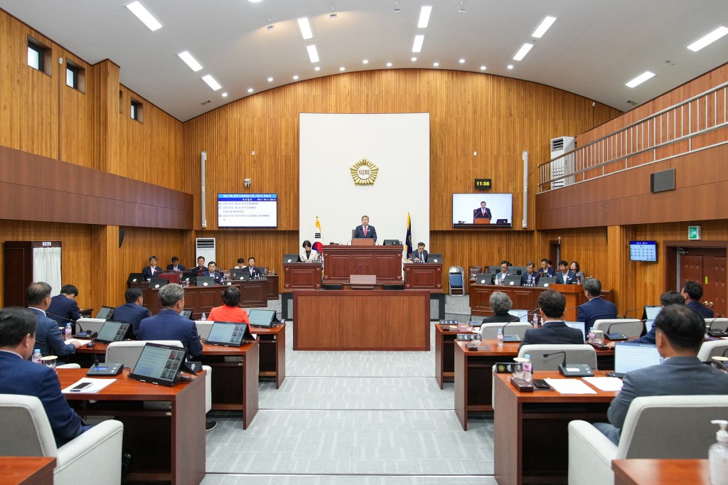 제277회 경주시의회 임시회 제2차 본회의 사진