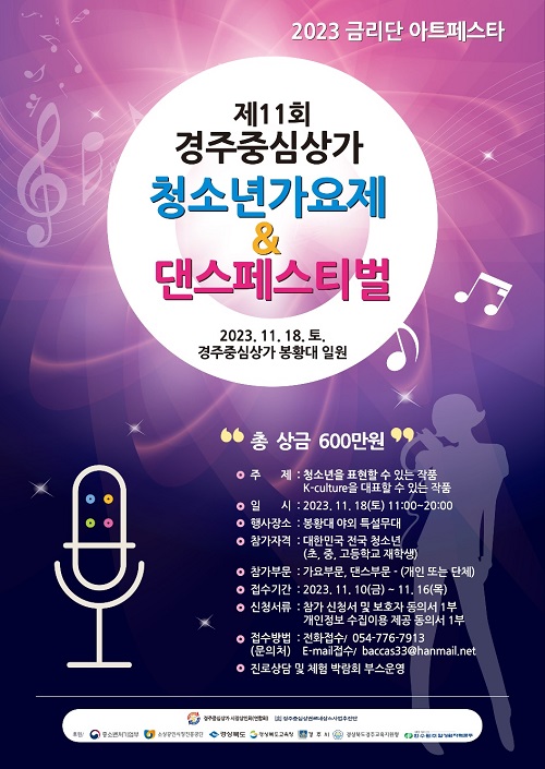 4-1. 제11회 중심상가 청소년 가요제 & 댄스 페스티벌 열어