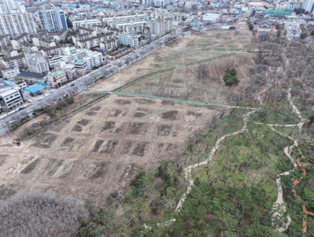 1-3. 황성공원 도시바람길숲 사업 순항 중
