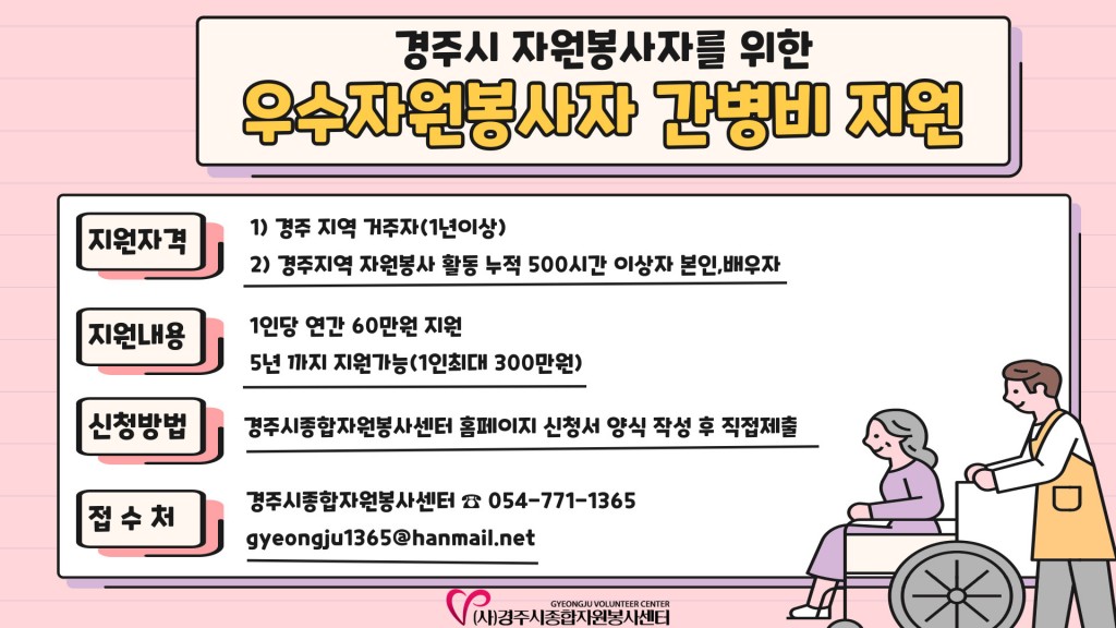 6. 자원봉사자 간병비 지원한다…최대 300만원