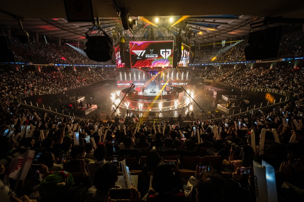 1-1. 2023 LCK 스프링 결승전(대전) 현장 사진(출처=LCK)