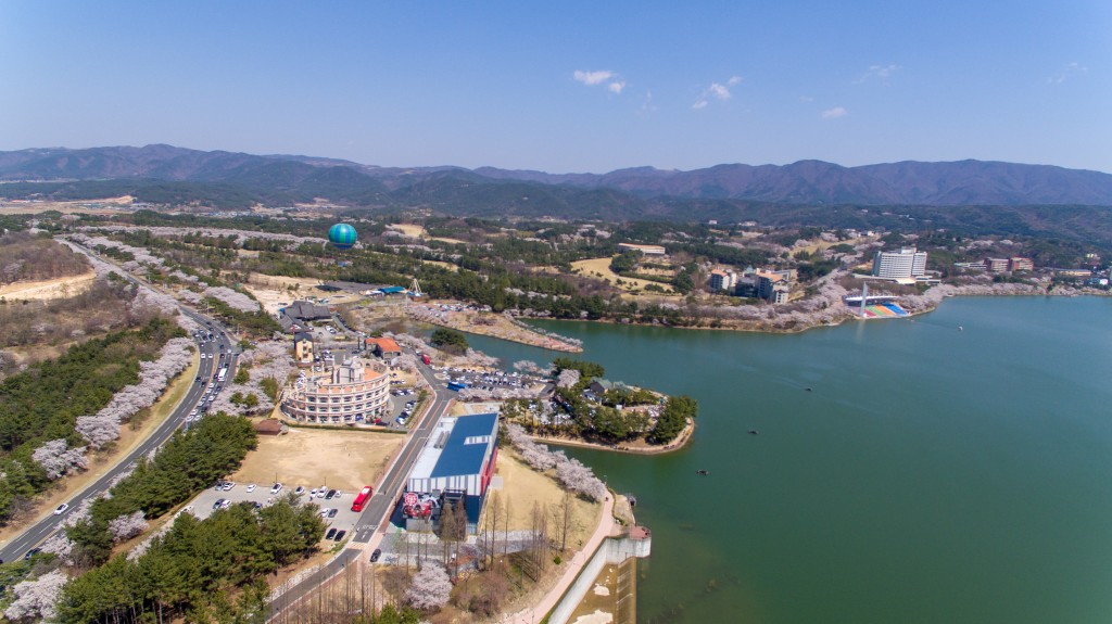 보문전경
